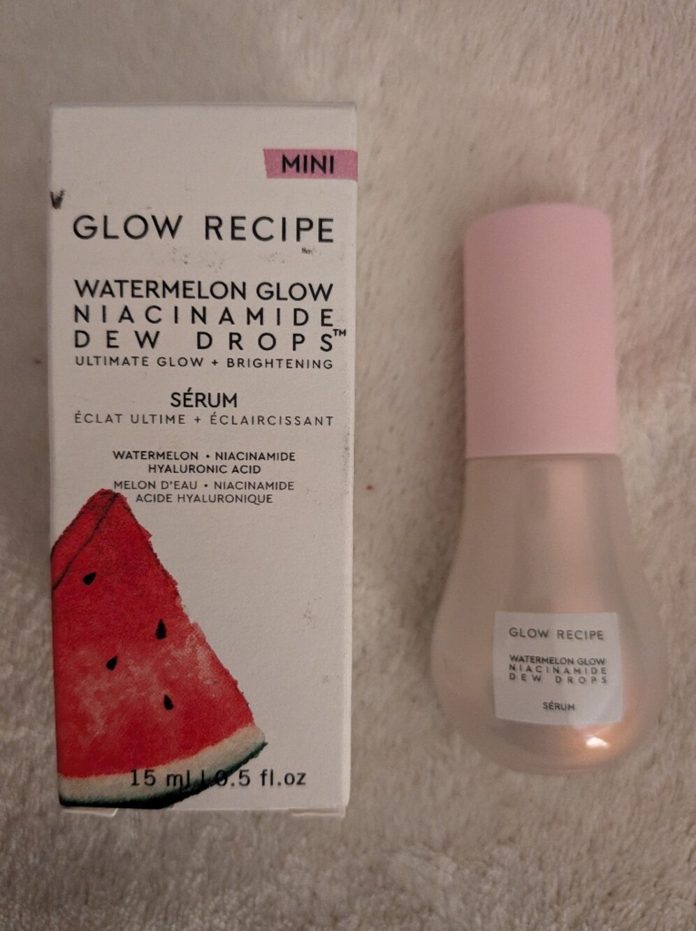 Glow Recipe Watermelon Glow Niacinamide Dew Drops - Travel Size